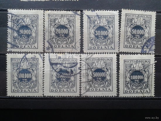 Польша, 1924. Доплатные марки