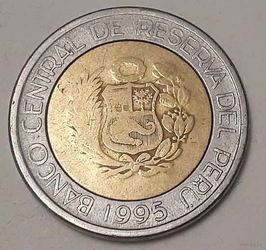 Перу 5 новых солей, 1995 (3-7-98)
