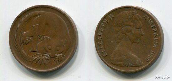 Австралия. 1 цент (1969)