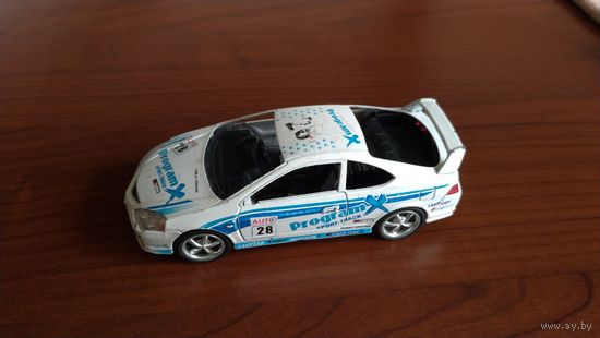 С 1 рубля. Автомодель Honda Integra Type R, 1:34