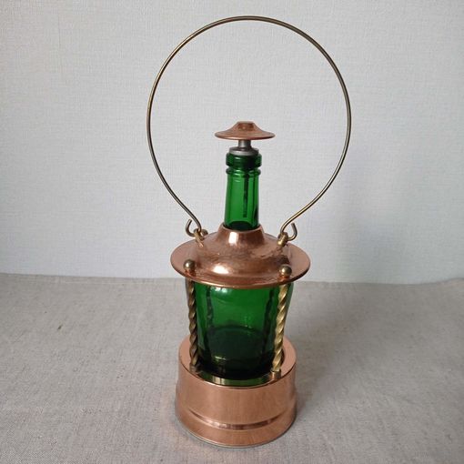 Винтажный музыкальный декантер Reuge в форме фонаря Швейцария