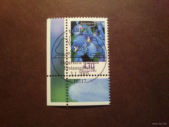 Германия.ФРГ 2005 г.Живокость полевая ./16а/