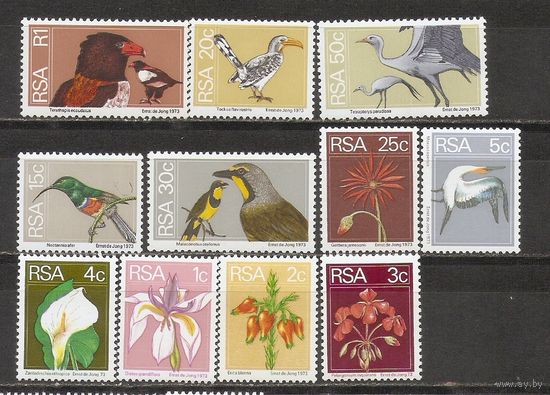 ФФ2 RSA 1974 Птицы Цветы