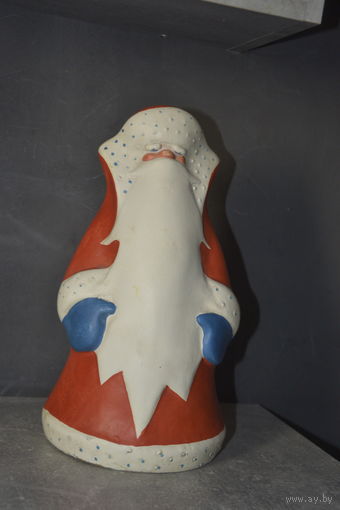 РЕДКИЙ Дед Мороз  прес опилки 30 см