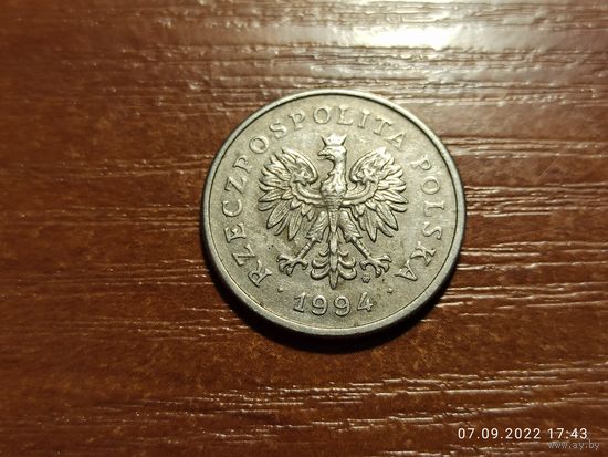 Польша 1 злотый 1994