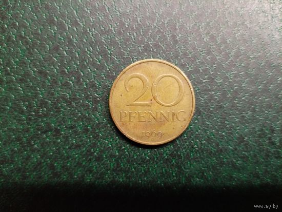 20 пфеннигов ГДР.