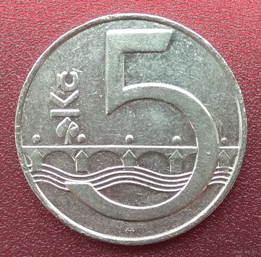 Чехия. 5 крон. 1994 год