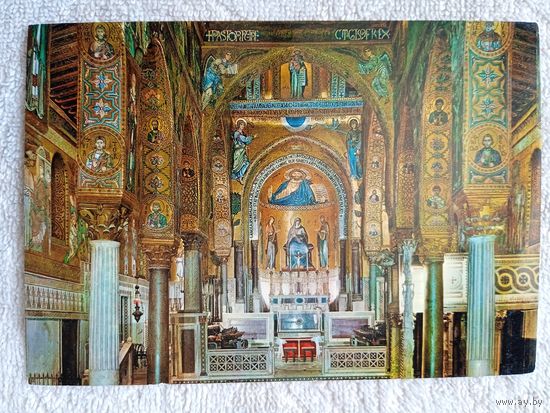 Италия, Палермо. Интерьер Небесной часовни XII века