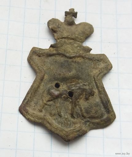 Знак на шапку .РИ