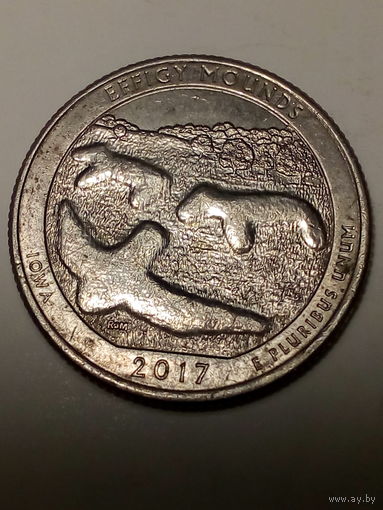 25 центов Памятные квотеры США 2017 год. эффиджи