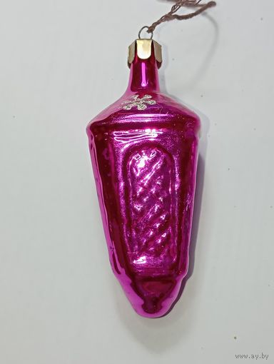 Ёлочная игрушка -  Фонарик , СССР
