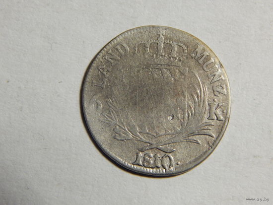 Бавария 6 крейцеров 1810г