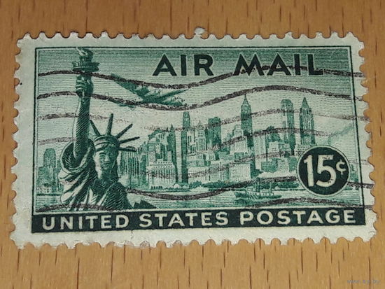 США 1947 Авиапочта. Статуя Свободы