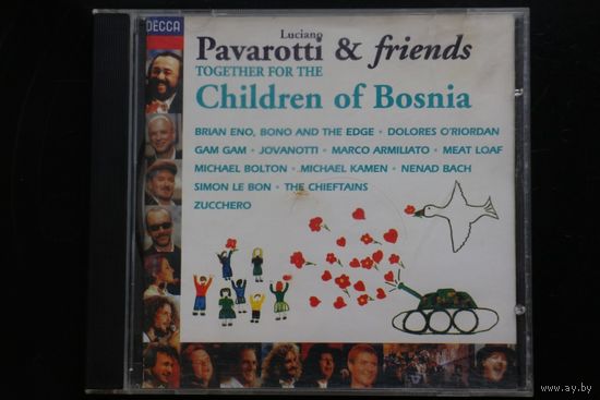 Pavarotti & Friends – For The Children Of Bosnia (1996, CD)