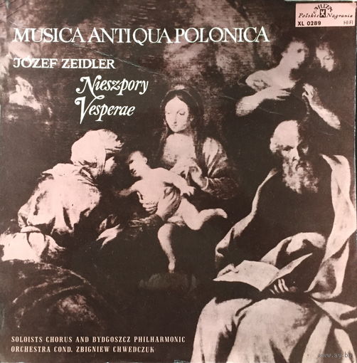 MUSICA ANTIQUA POLONICA - Jozef Zeidler - LP