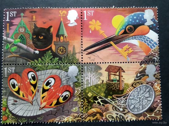 Великобритания \552с\  1991 поздравительные марки