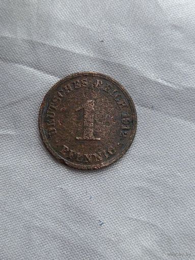 1 пфенинг 1912год