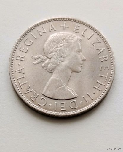 1/2 кроны 1966 года Великобритания, очень отличная, в блеске!