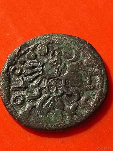 Солид (боратинка) - 16?? -  ФАЛЬШАК(2) польский герб, без мц.