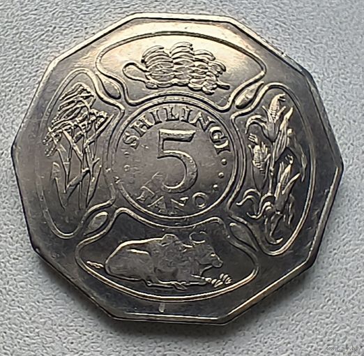 Танзания 5 шиллингов, 1993 7-11-2