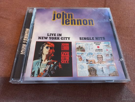 John Lennon - Live In New York City. Single Hits (CD)