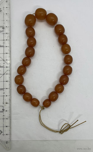 Янтарные чётки , бусы