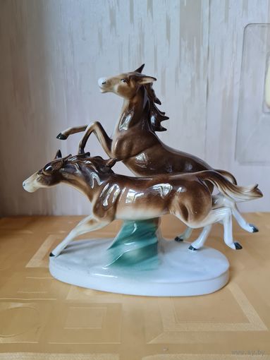 Статуэтка кони (ГДР)