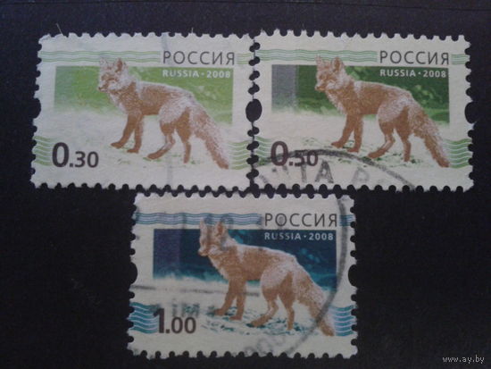 Россия 2008 стандарт, лисы