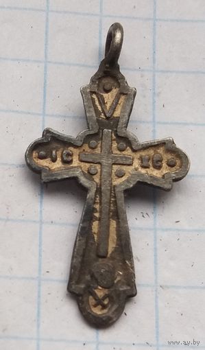 Крестик серебро.