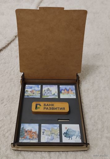 Набор подарочный. Беларусь, достопримечательности. Магнитики