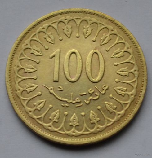 Тунис, 100 миллимов 2011 г.