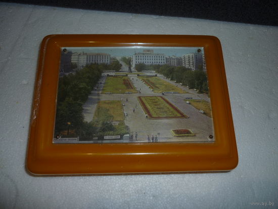 Шкатулка. Нижний Новгород, пл. им. Горького. СССР. Оргстекло