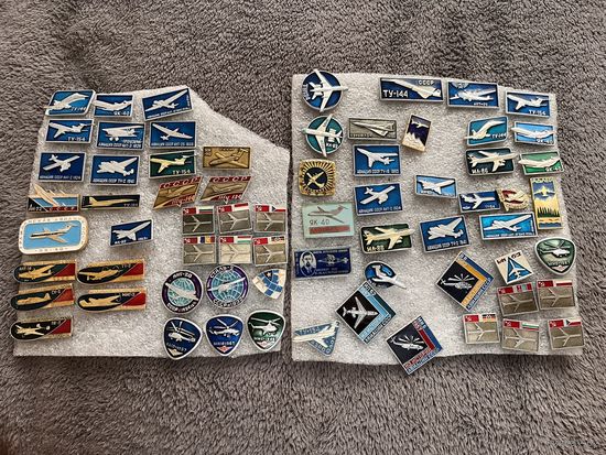 Значки Авиация