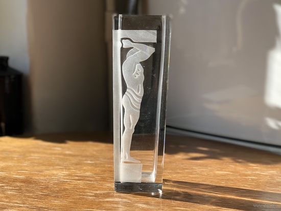 Ваза Атланты Хрусталь 24x8cm