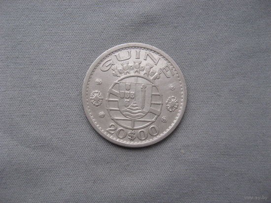 Гвинея-Бисау 20 эскудо 1952 год