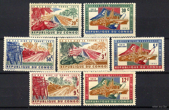 1963 ДР Конго. Помощь Европейского экономического сообщества