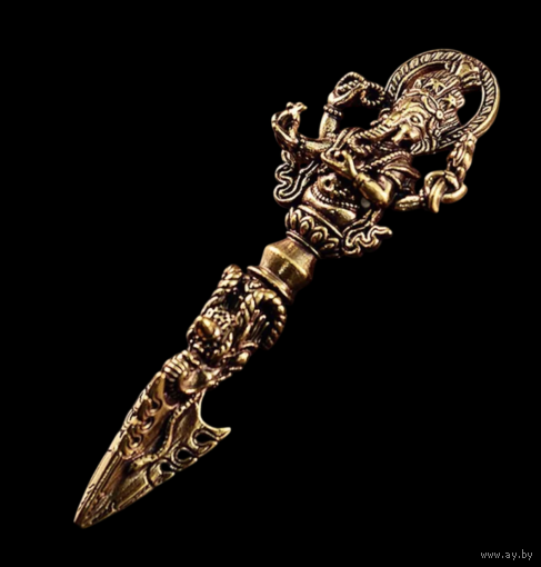 Статуэтка Пурба Ганеш Бронза Индия