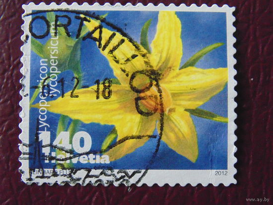 Швейцария 2012 г. Цветы.