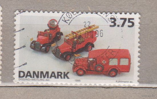 Автомобили Машины пожарные машины  Дания 1995 год  лот 1019