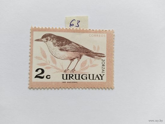 Уругвай 1963  птицы
