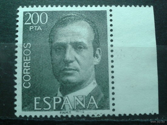 Испания 1981 Король Хуан Карлос 1* 200 песет Михель-3,6 евро