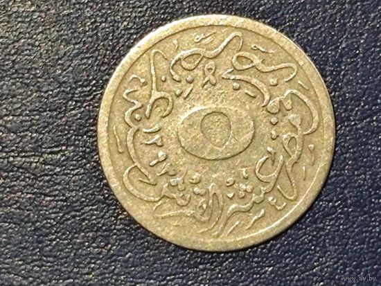 Египет 5/10 кирша 1876, под тугрой 13