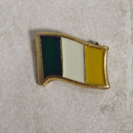 Значок. Флаг. Ирландия.