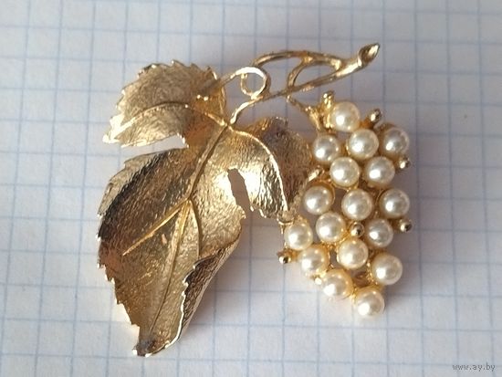 Брошь винтажная