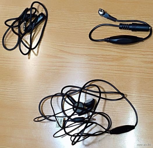 Проводные наушники Sony Ericsson с удлинителями