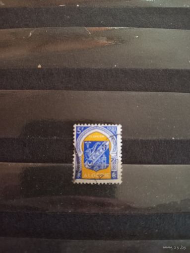 1956 французская колония Алжир герб (3-2)