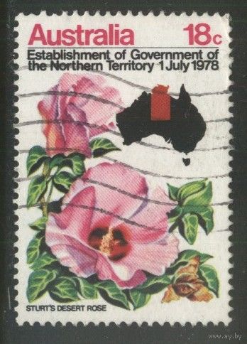 Австралия - 1978 [Mi. 653] Гашеная (AU16)