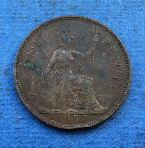 Великобритания 1 пенни 1937