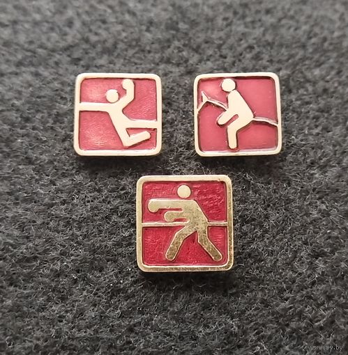 Гандбол, бокс, конный спорт. Цена за один. (Д-4)