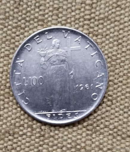 Ватикан 100 Лир 1961 (Ватикан) Иоан XXIII